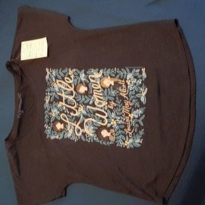 "Little Women" book cover tshirt, Out Of Print brand, size L